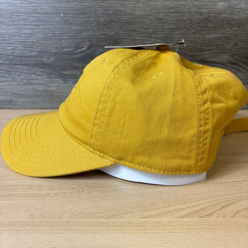 Ramen Hat Cap Strap Back Yellow Top Ramen Cup Noodles Adjustable NWT - Picture 4 of 11